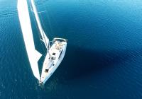 Segelyacht elan 45 impression blaues Meer Segelyacht Segel Segelboot